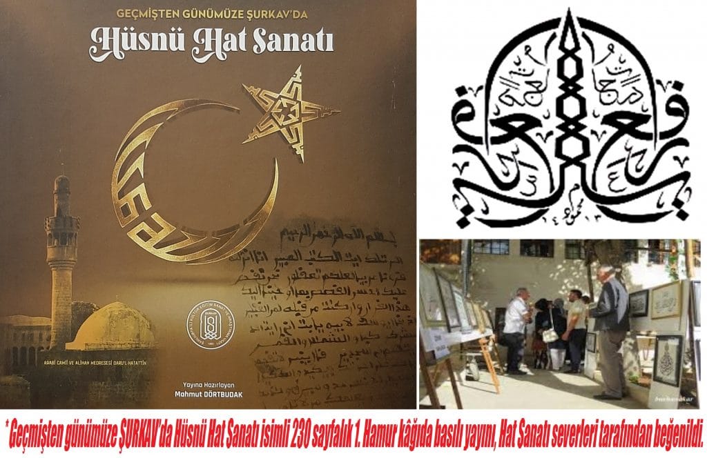 Geçmişten günümüze ŞURKAV’da Hat Sanatı