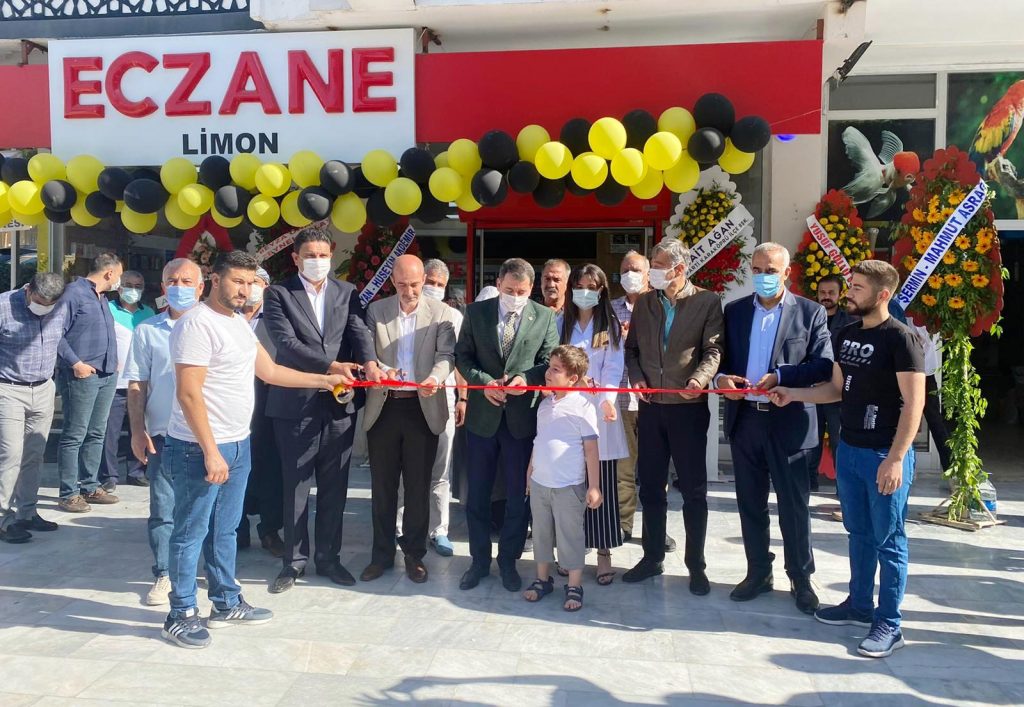 TEB Başkanı ÇOLAK, LİMON Eczanesi açılışında